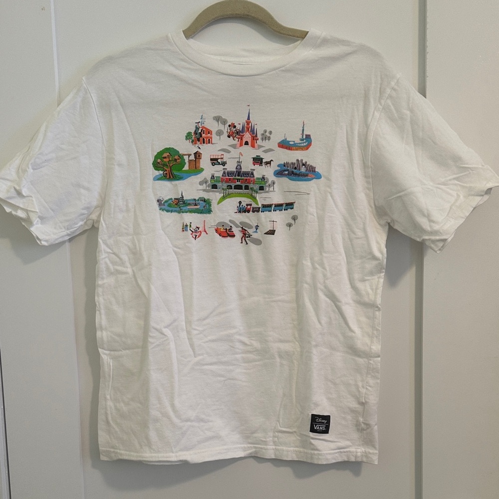 Vans Disney White Tee